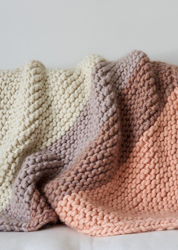 Best 25+ Easy knit blanket ideas on Pinterest Easy ...