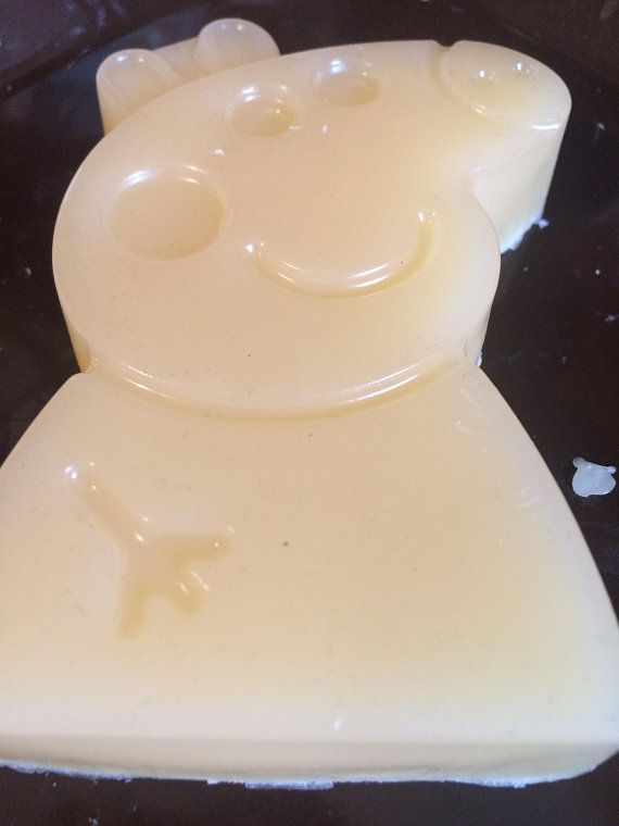 Beeswax Soap - Cartoon Style Pig Shaped Honey & Vanilla Beeswax Soap || Natural ...