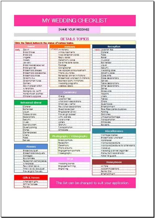Best 25+ Wedding checklist template ideas on Pinterest Wedding - checklist templates Best 25+ Wedding checklist template ideas on Pinterest Wedding - checklist templates