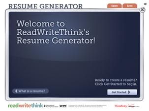 student resume generator