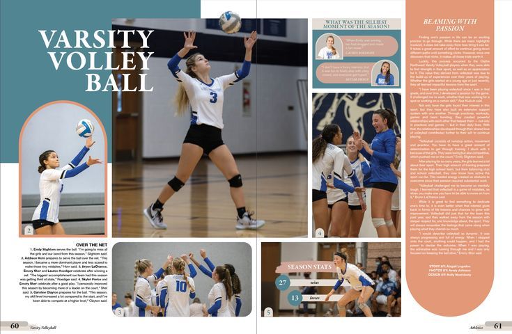ONW Yearbook V Volleyball Spread Yearbook Layouts Yearbook Covers pin-on-spread-gallery