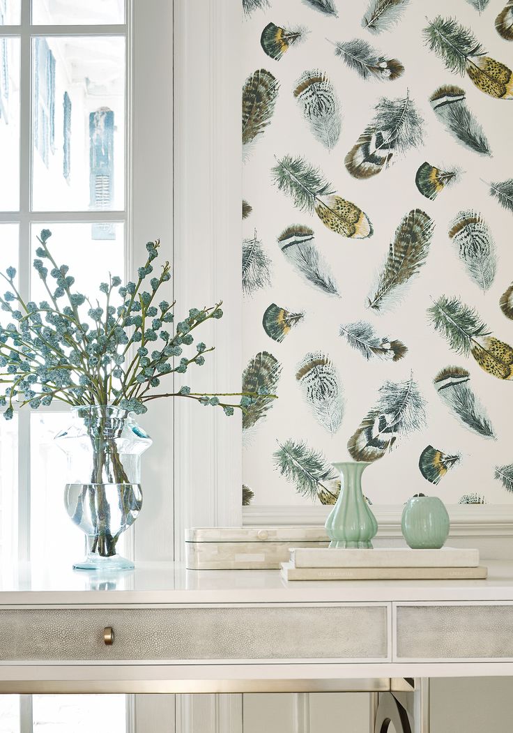 127 Best Imperial Garden Collection. Images On Pinterest Fabric Thibault Imperial Garden Birding wallpaper House of Turquoise: Thibaut - 127 Best Imperial Garden Collection. Images On Pinterest Fabric