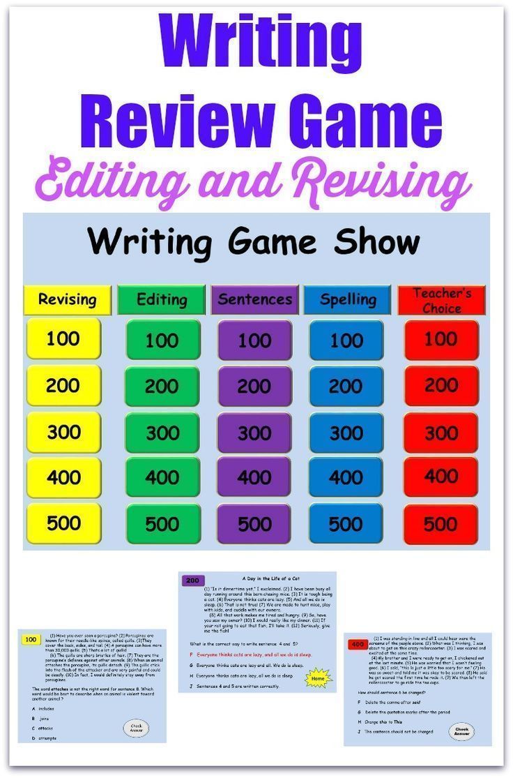 Games essay writing