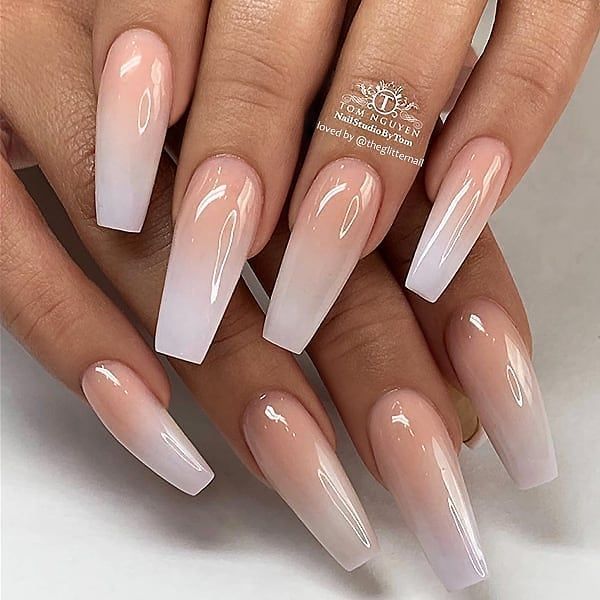 25 Marble Nail Design With Water Nail Polish 1 Marblenails In 2020 Short Acrylic Nails Pink Nails Marble Nail Designs
