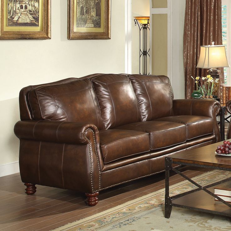 Best 20 Leather Sofa Ideas On Pinterest Tan Wildon Home Leather Sofa 1449 00 Price
