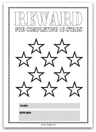 printable star chart