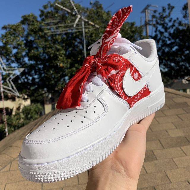 air force 1 bandana custom