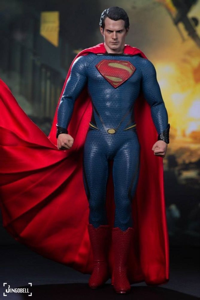 Hot toys MMS200 Man of Steel Superman Henry Cavill 1//6 Superman Hands