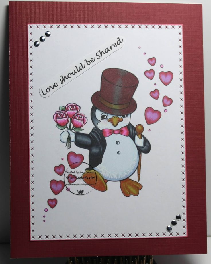 Puttin' on the Ritz Card JDS Challenge 5 Cards handmade, Valentines