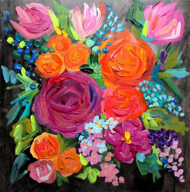 Canvas Flower Paintings Inspirational Original Small Abstract Flower canvas-flower-paintings-inspirational-original-small-abstract-flower