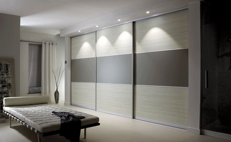 White-Avola-Stone-Grey-2- | Wardrobe laminate design, Sliding wardrobe