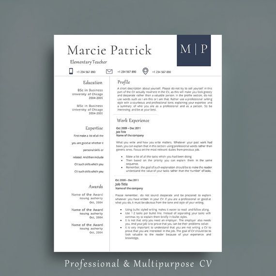 professional resume font