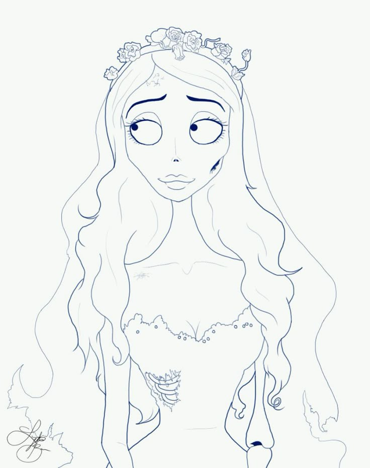 Black and white art drawing, Corpse bride art, Corpse bride.