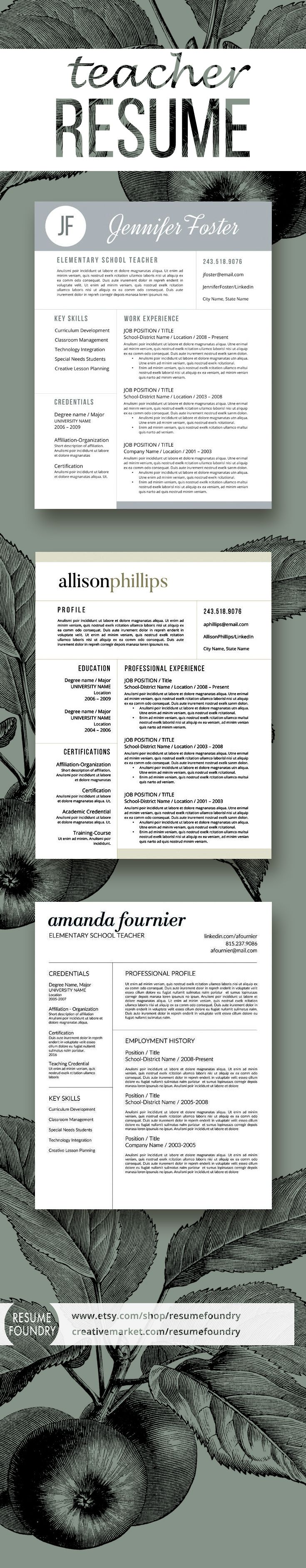 teacher brochure for interview template