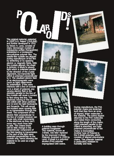 polaroid layout