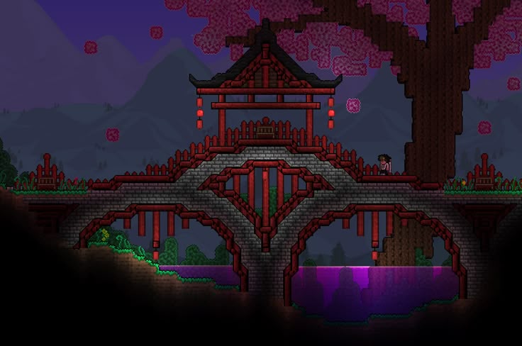 Minecraft Japanese Bridge terraria--japanese bridge | terraria and starbound | pinterest Minecraft Japanese Bridge terraria--japanese bridge | terraria and starbound | pinterest