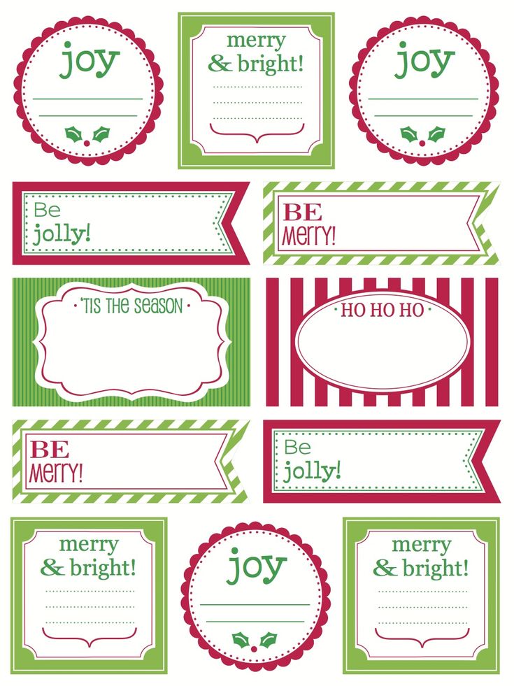 Christmas Sticker Labels For Christmas _19.png (1012×1350) | Christmas labels, Christmas gift ...