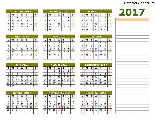 employee attendance calendar 2018