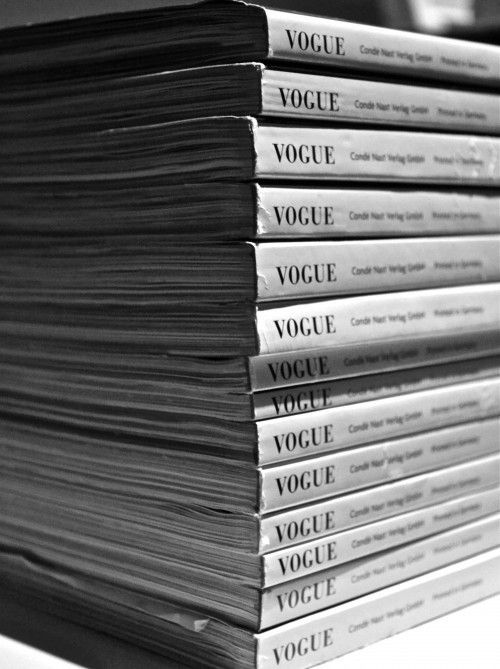 Stack Of Vogue Magazines Stack Of Vogue Magazines