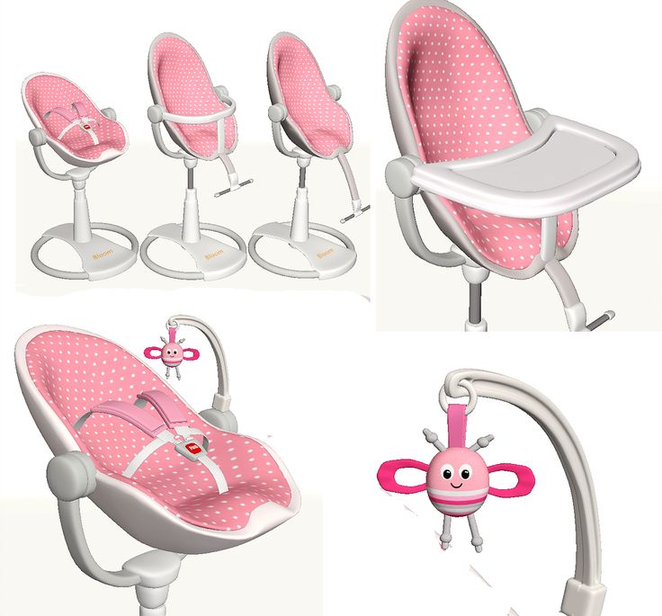 Bloom High Chair Booster Seat angiebambinostore Furniture Sims 4 baby cc, Sims 4