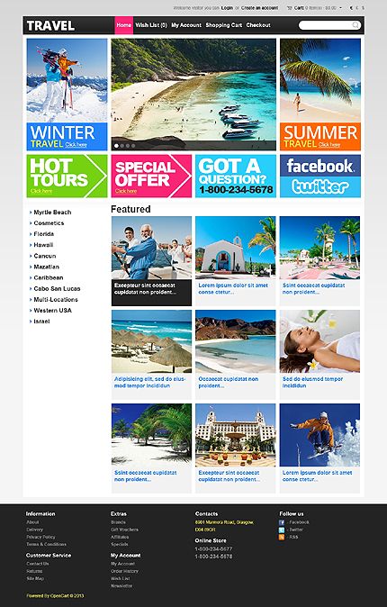 open source websites templates