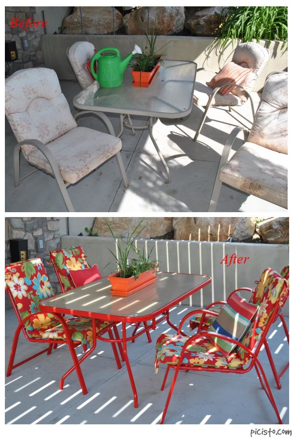 best 10+ patio furniture redo ideas on pinterest | painted patio ... - Painting Patio Furniture Ideas best 10+ patio furniture redo ideas on pinterest | painted patio ... - Painting Patio Furniture Ideas