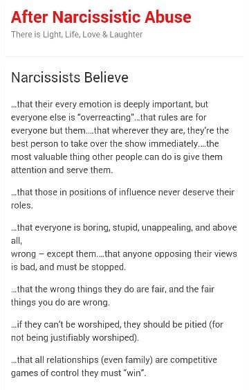 Understanding narcissism and abusive relationships
