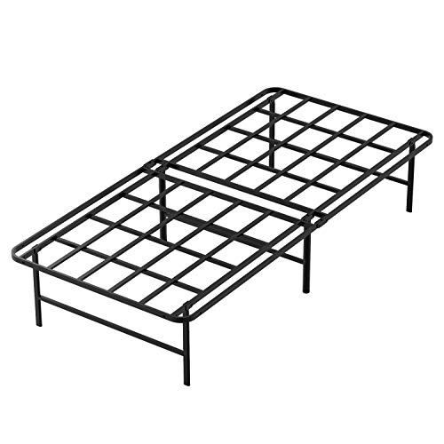 Spa Sensations Steel Smart Base Bed Frame Black Full Size Review Steel Bed Frame King Size Metal Bed Frame Bed Frame Mattress