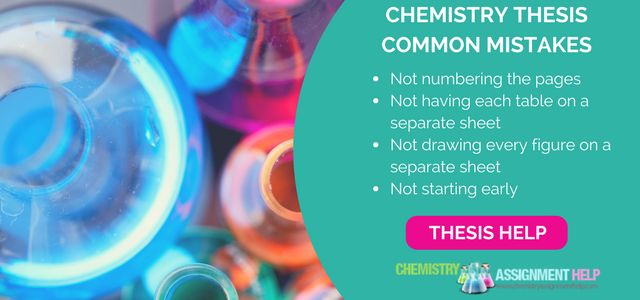 Chemistry dissertation