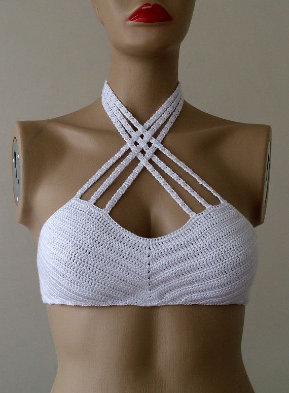 CARGA EXPRESS Bikini blanco tapa del ganchillo ropa por formalhouse