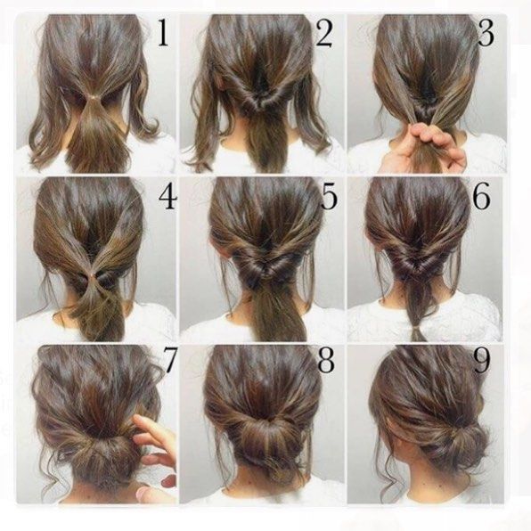 Best 25 Short Hair Updo Ideas On Pinterest Easy Top 10 Messy Updo Tutorials For Diffe Hair Lengths