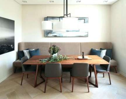 Wonderful Banquette Bench For Home Furniture Ideas Wooden Banquette Bench With Brown Leather Restaurant Booth Seating Dining Furniture Makeover Booth Seating