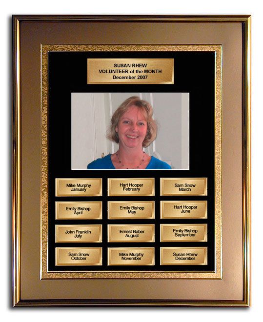 employee of the month picture frame