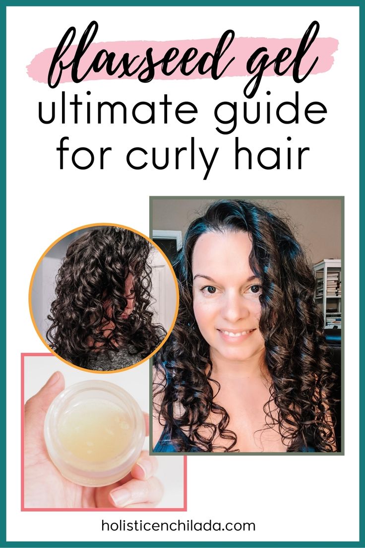 Flaxseed Gel For Curly Hair + DIY Hard Hold Flaxseed Gel