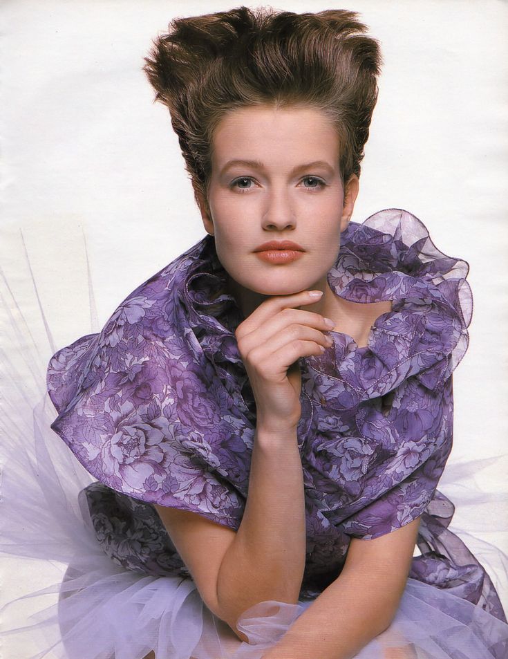 karen mulder un fiore ed e moda grazia italy 15 may 1988 karen mulder un fiore ed e moda grazia italy 15 may 1988