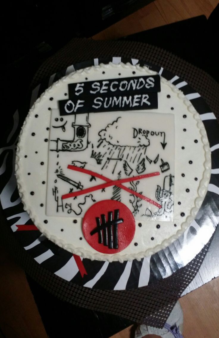 Seconds Of Summer Cake Ideas Seconds Of Summer Cake Ideas