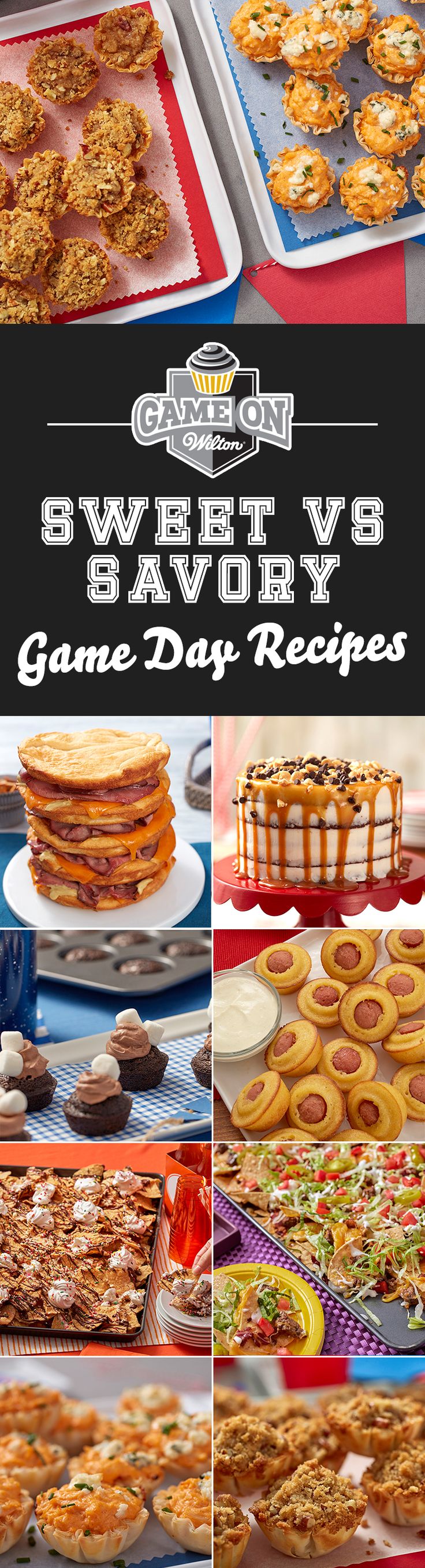 235 best game day images on pinterest color schemes colors and colour savory treats for bake sale