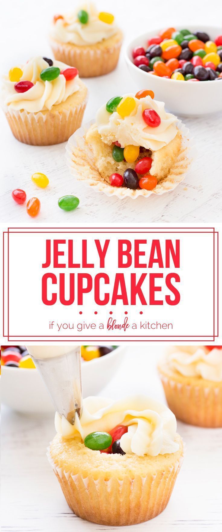 jelly bean cupcakes recipe