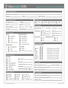 apartment make ready checklist