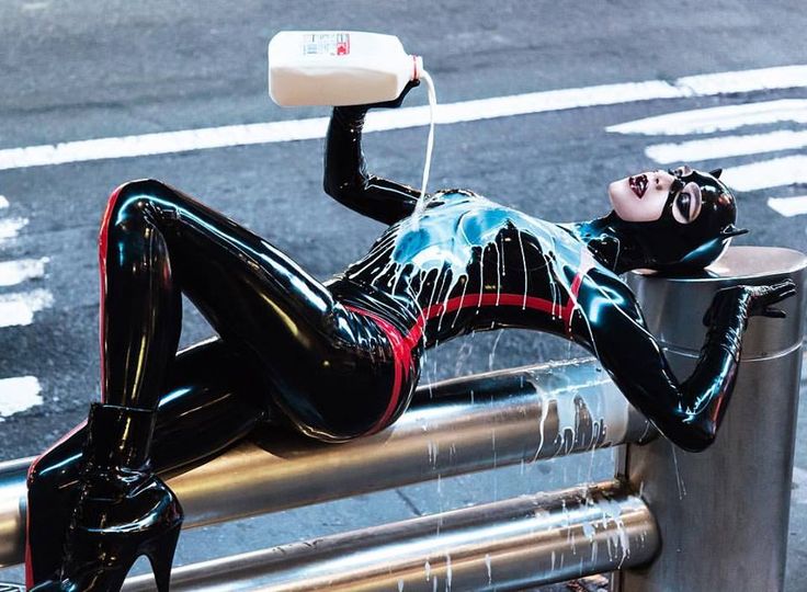 Inderin Bruste Latex Orgasmus