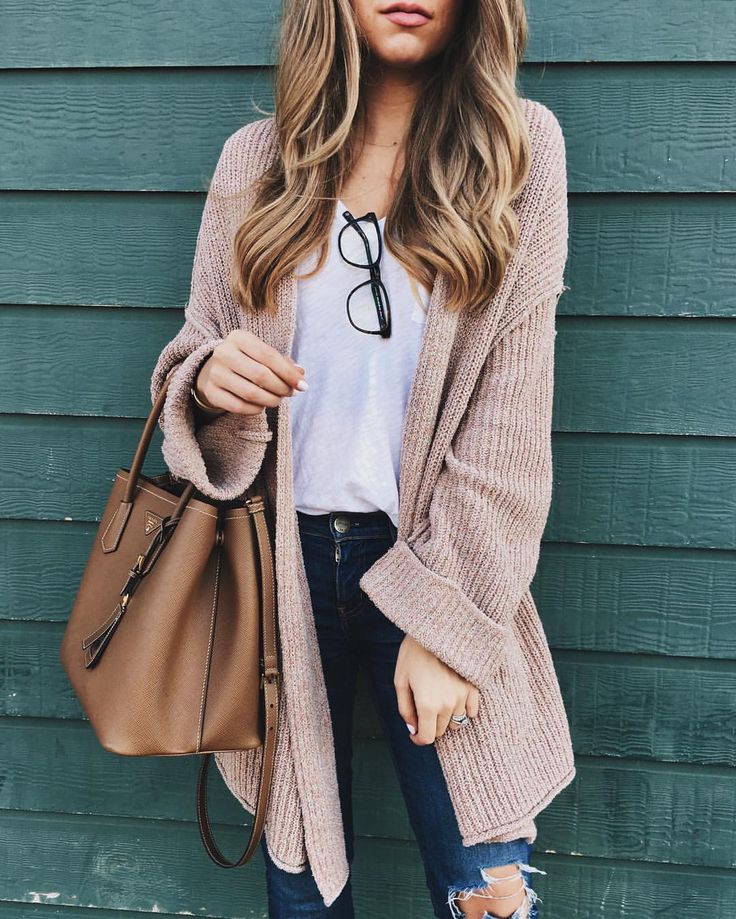 Best 25+ Pink Cardigan Outfits Ideas On Pinterest Xo Sweater Oversized blush pink cardigan, white tee and ripped skinny jeans outfit - Best 25+ Pink Cardigan Outfits Ideas On Pinterest Xo Sweater