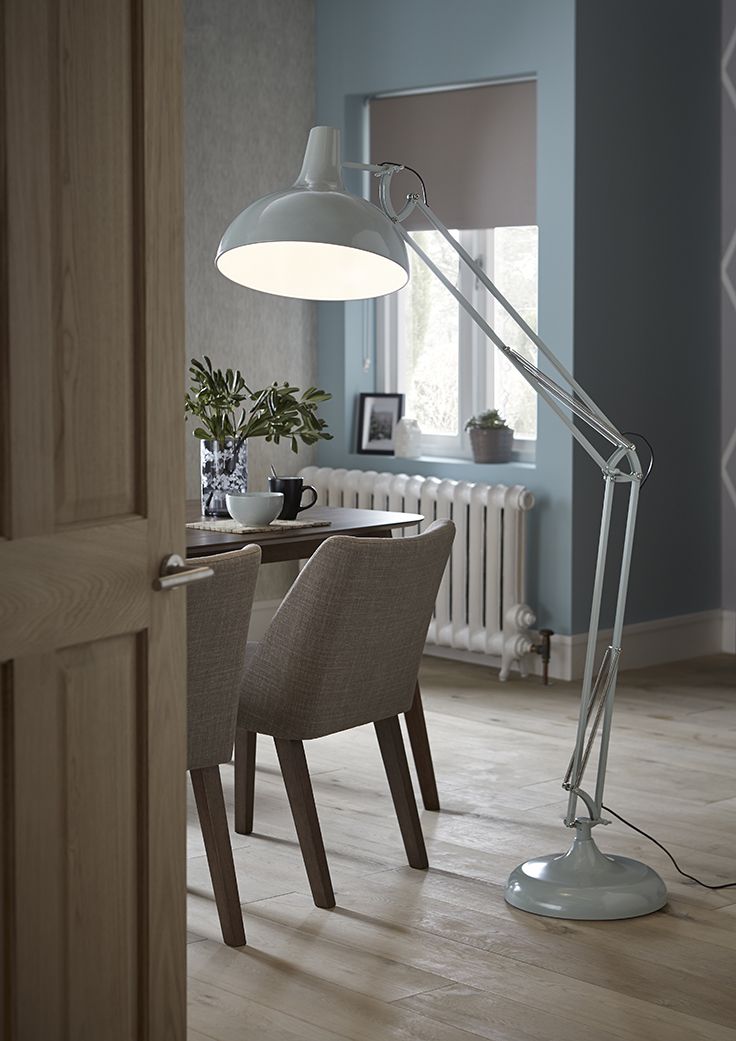 Create A Retro Look For Your Dining Room With This Giant Floor Lamp Available From The Range Homestyle Autumn Lamps Interior House Styles Retro Floor Lamps, Retro Floor Lamp The Range