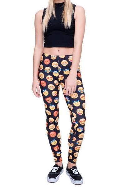 Madchen Monsterschwanz Leggings Kuessen