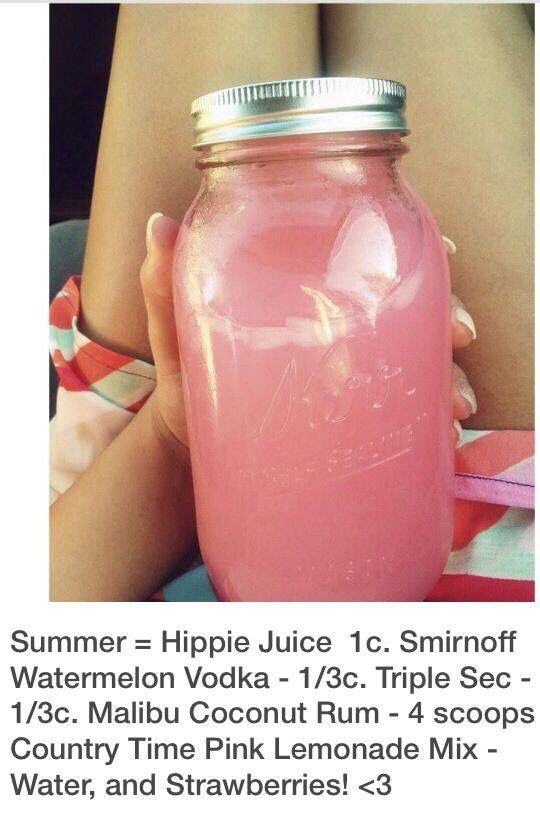Hippie Juice Alcoholic Drink Hippie Juice Alcoholic Drink