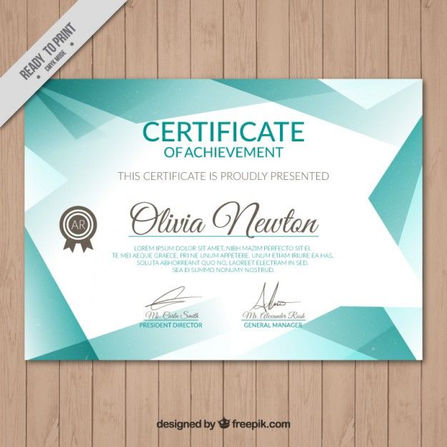 free download certificate design