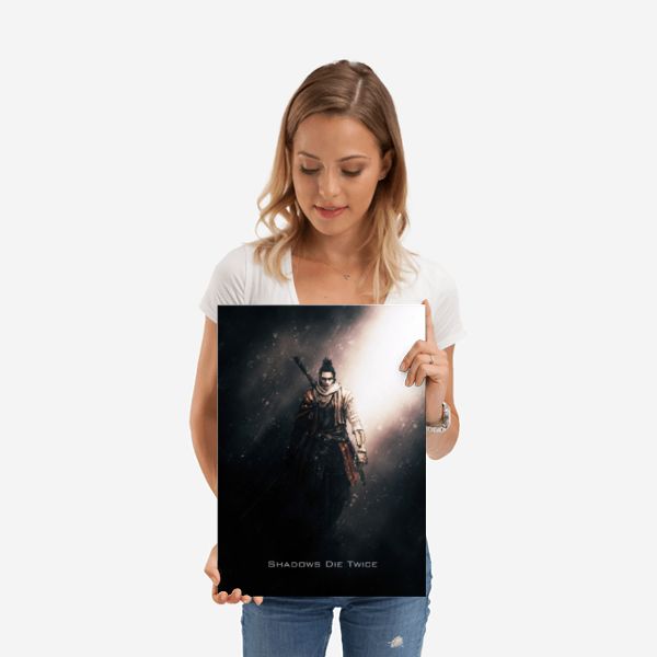 Shadows Die Twice Poster Art Print By Gab Fernando Displate Metal Posters Poster Prints Poster Making
