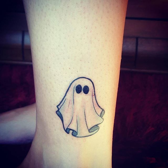 15 Ghost Tattoos That Prove Ghouls Can Be Cute | Ghost tattoo 15 Ghost Tattoos That Prove Ghouls Can Be Cute | Ghost tattoo
