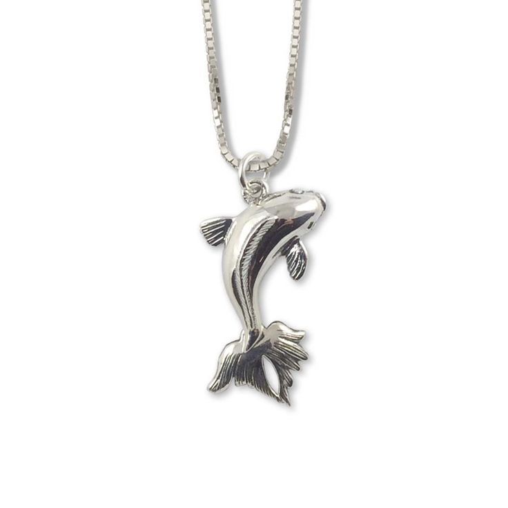 Sterling Silver Koi Fish Pendant Jh Breakell Jewelry Design Nameplate Necklace - Thomas Sabo Koi Fish Pendant Sterling Silver Koi Fish Pendant Jh Breakell Jewelry Design Nameplate Necklace - Thomas Sabo Koi Fish Pendant