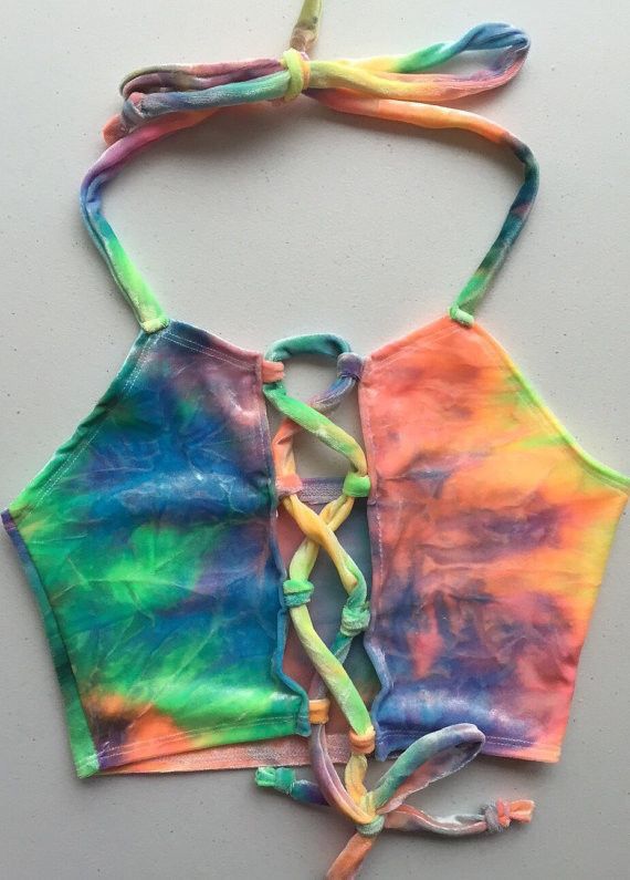 79 Best Tie Dye Images On Pinterest Lace Me Up Tie-Dye Velvet Halter Top - 79 Best Tie Dye Images On Pinterest