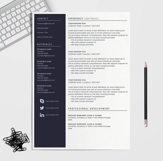 Welcome to ResumeA4xUS! A graphic design shop that helps you make a perfect impression when applying for your dream career. We aim to provide simple, professional, and high quality templates. All design templates are made with love and ready to work for you. An attractive Resume/CV